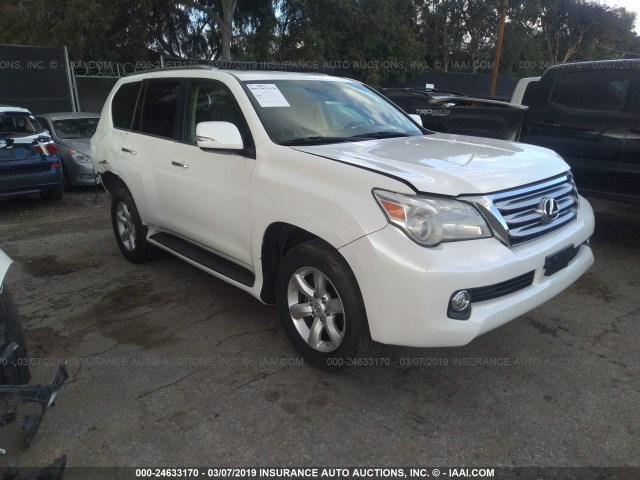 JTJBM7FX3B5021437 - 2011 LEXUS GX WHITE photo 1