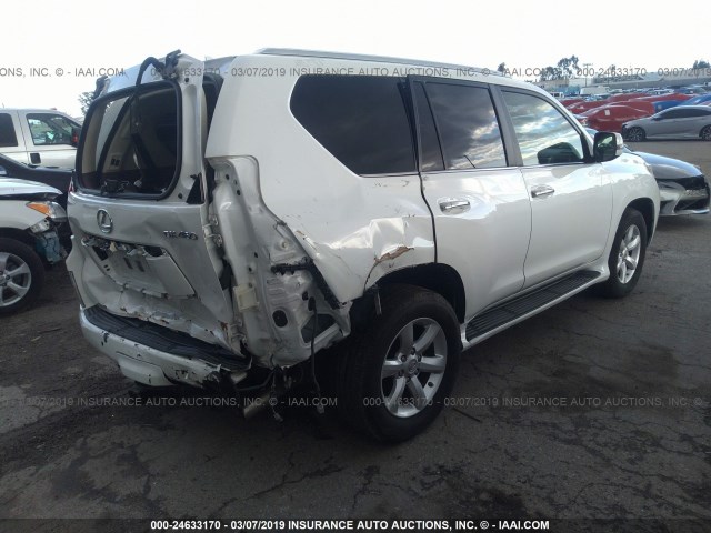 JTJBM7FX3B5021437 - 2011 LEXUS GX WHITE photo 4