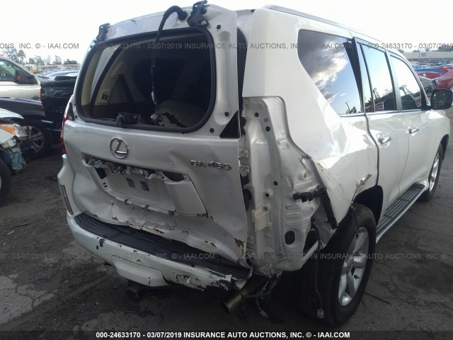 JTJBM7FX3B5021437 - 2011 LEXUS GX WHITE photo 6