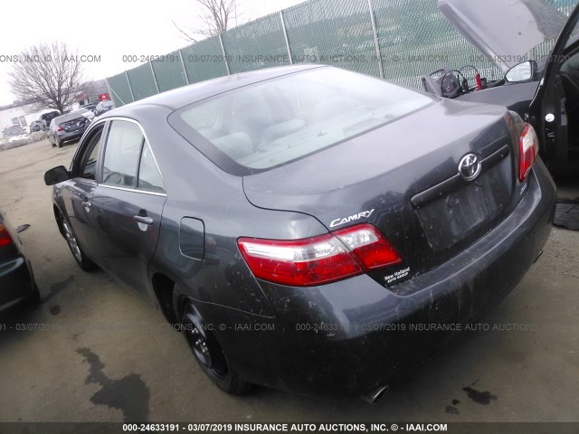 4T1BK46K57U010234 - 2007 TOYOTA CAMRY NEW GENERAT LE/XLE/SE GRAY photo 3