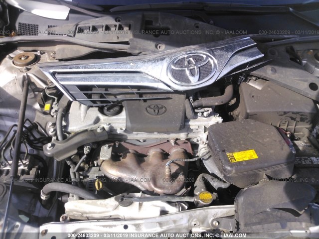 4T4BF1FK7ER372698 - 2014 TOYOTA CAMRY L/SE/LE/XLE SILVER photo 10