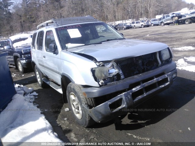 5N1ED28Y71C545494 - 2001 NISSAN XTERRA XE/SE SILVER photo 1