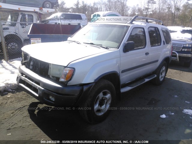 5N1ED28Y71C545494 - 2001 NISSAN XTERRA XE/SE SILVER photo 2