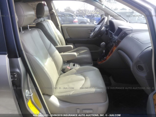 JT6HF10U5Y0160033 - 2000 LEXUS RX 300 GOLD photo 5