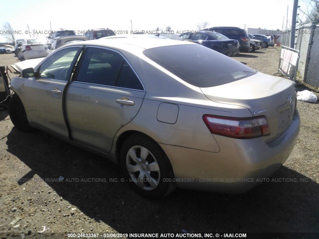 4T1BE46K58U212483 - 2008 TOYOTA CAMRY CE/LE/XLE/SE GRAY photo 3