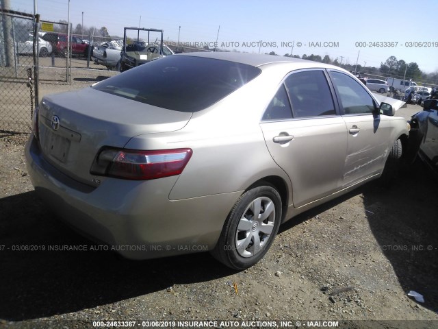 4T1BE46K58U212483 - 2008 TOYOTA CAMRY CE/LE/XLE/SE GRAY photo 4