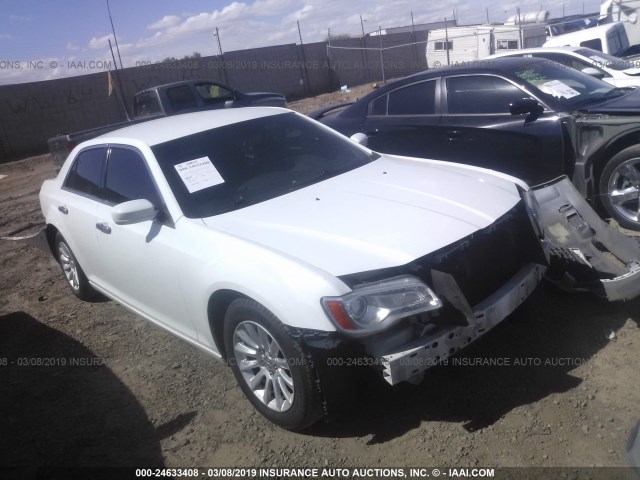 2C3CCAAGXCH114176 - 2012 CHRYSLER 300 WHITE photo 1