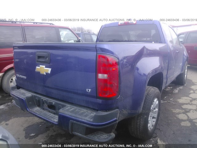 1GCHSCEA7H1243424 - 2017 CHEVROLET COLORADO LT BLUE photo 4