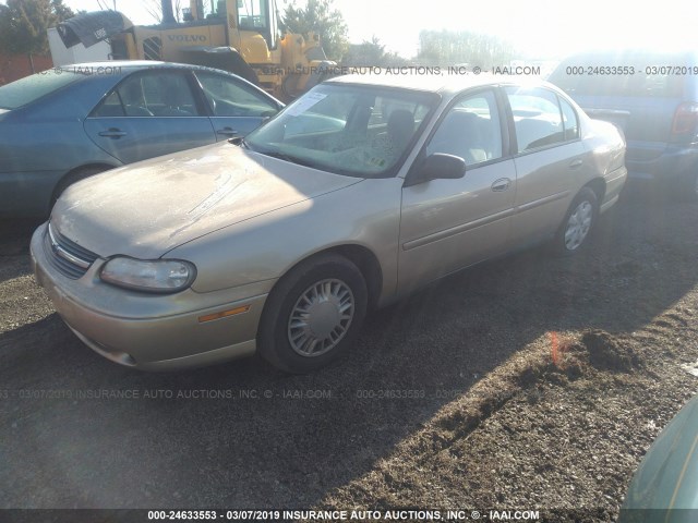 1G1ND52F34M693727 - 2004 CHEVROLET CLASSIC GOLD photo 2