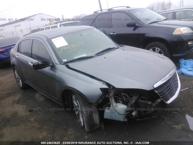 1C3CCBCG1CN279527 - 2012 CHRYSLER 200 LIMITED GRAY photo 1