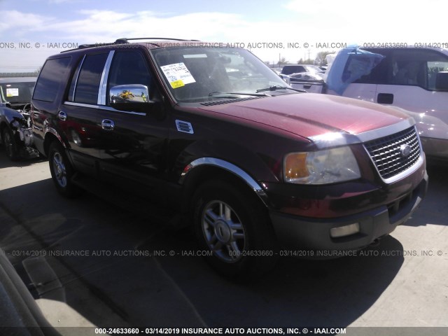 1FMPU16L44LB28705 - 2004 FORD EXPEDITION XLT RED photo 1