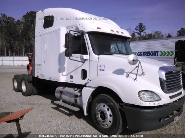 1FUJA6CK67DV31751 - 2007 FREIGHTLINER CONVENTIONAL COLUMBIA WHITE photo 1