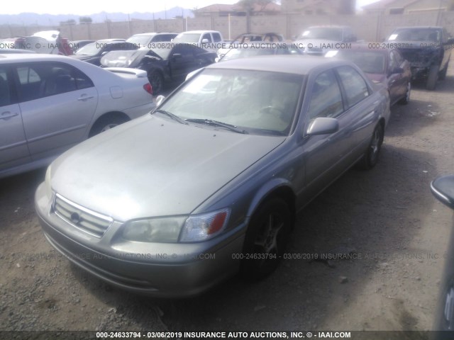 4T1BG22K2YU658191 - 2000 TOYOTA CAMRY CE/LE/XLE BEIGE photo 2