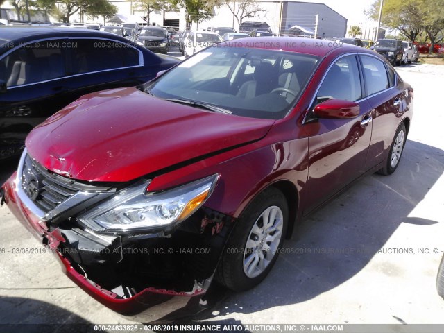 1N4AL3AP5HC247863 - 2017 NISSAN ALTIMA 2.5/S/SV/SL/SR RED photo 2