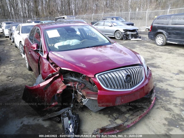 1G4PS5SK2E4111780 - 2014 BUICK VERANO RED photo 6