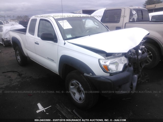 5TFUX4EN4DX021648 - 2013 TOYOTA TACOMA ACCESS CAB თეთრი ფოტო 1