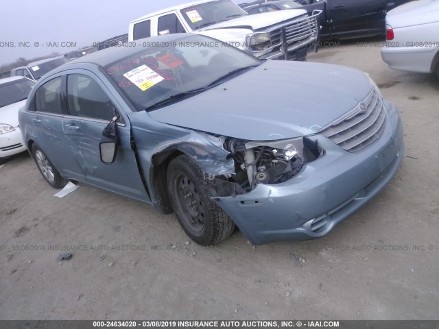 1C3LC46BX9N502121 - 2009 CHRYSLER SEBRING LX Light Blue photo 1