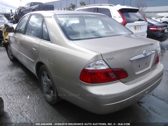 4T1BF28B53U280998 - 2003 TOYOTA AVALON XL/XLS GOLD photo 3