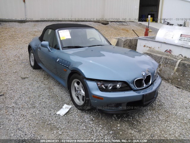 4USCH9337XLG00150 - 1999 BMW Z3 2.3 BLUE photo 1