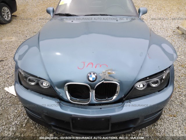4USCH9337XLG00150 - 1999 BMW Z3 2.3 BLUE photo 10