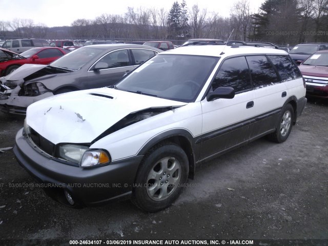 4S3BG6856W7656596 - 1998 SUBARU LEGACY 30TH ANN OUTBACK/LTD/SPT WHITE photo 2