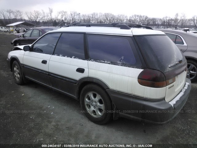 4S3BG6856W7656596 - 1998 SUBARU LEGACY 30TH ANN OUTBACK/LTD/SPT WHITE photo 3