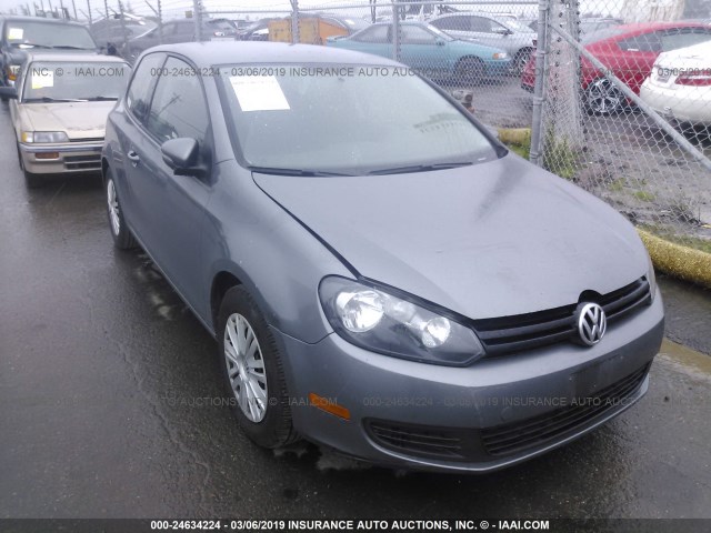 WVWAB7AJ2CW181635 - 2012 VOLKSWAGEN GOLF 灰色 照片 1