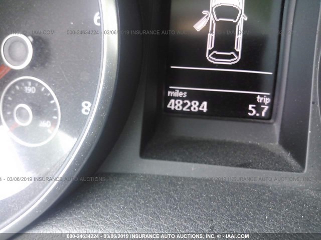 WVWAB7AJ2CW181635 - 2012 VOLKSWAGEN GOLF 灰色 照片 7