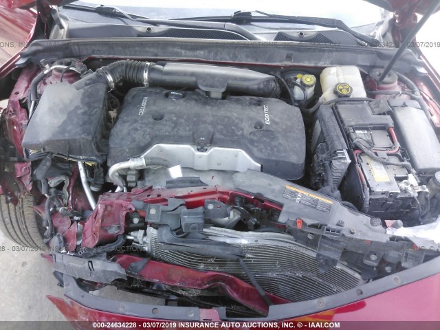 1G11C5SL9EF111417 - 2014 CHEVROLET MALIBU 1LT 红色 照片 10