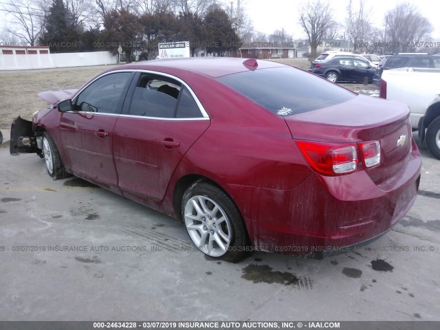 1G11C5SL9EF111417 - 2014 CHEVROLET MALIBU 1LT 红色 照片 3