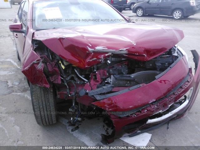 1G11C5SL9EF111417 - 2014 CHEVROLET MALIBU 1LT 红色 照片 6