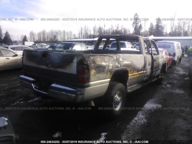 3B7KF2364YG135461 - 2000 DODGE RAM 2500 GRAY photo 4