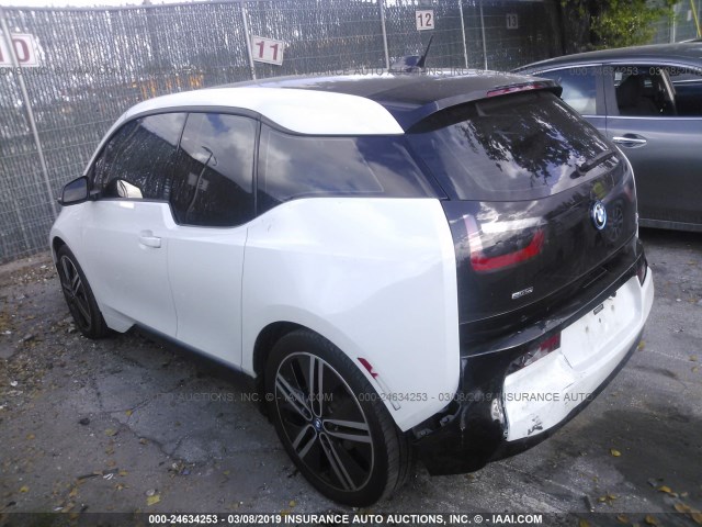 WBY1Z4C58FV504279 - 2015 BMW I3 REX WHITE photo 3