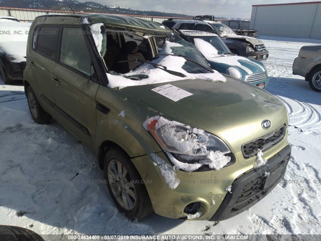 KNDJT2A62D7507649 - 2013 KIA SOUL +/!/SPORT GREEN photo 1