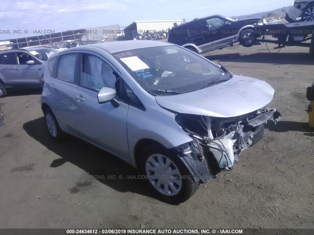 3N1CE2CP5GL370167 - 2016 NISSAN VERSA NOTE S/S PLUS/SV/SL/SR SILVER photo 1