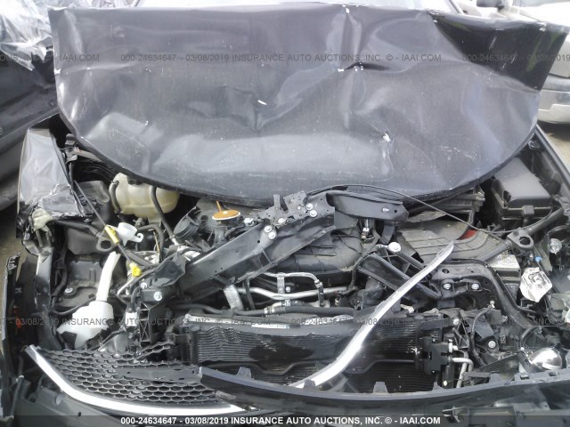 2C4RC1BG9JR143048 - 2018 CHRYSLER PACIFICA TOURING L Սև լուսանկար 10