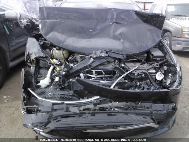 2C4RC1BG9JR143048 - 2018 CHRYSLER PACIFICA TOURING L Սև լուսանկար 6