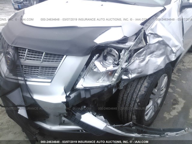 3GYFNGEY9BS528080 - 2011 CADILLAC SRX 银色 照片 6