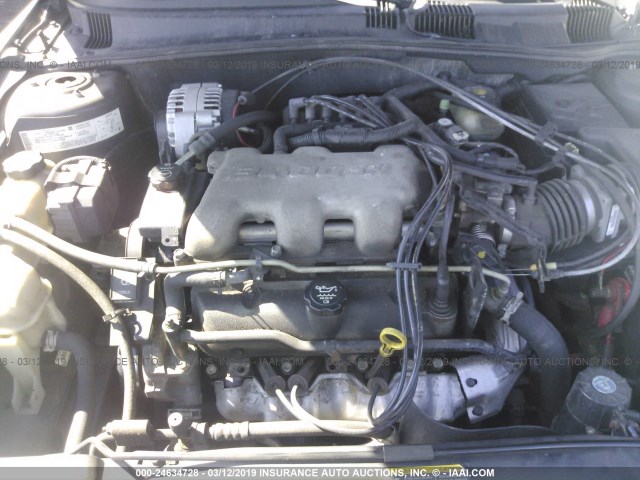 1G2NF52E04M533334 - 2004 PONTIAC GRAND AM SE1 GRAY photo 10
