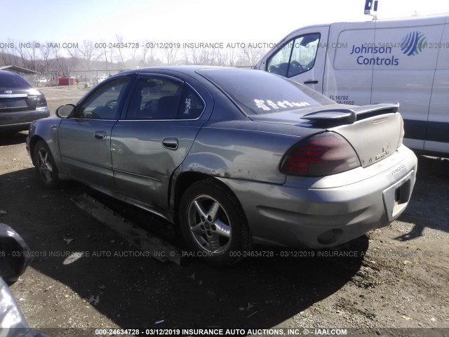1G2NF52E04M533334 - 2004 PONTIAC GRAND AM SE1 GRAY photo 3