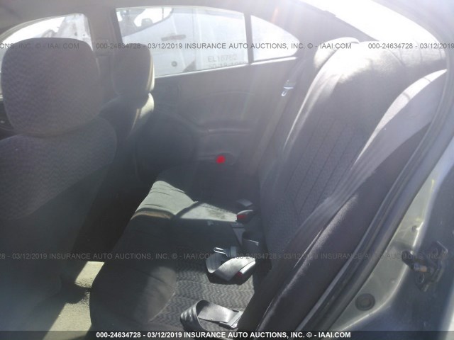 1G2NF52E04M533334 - 2004 PONTIAC GRAND AM SE1 GRAY photo 8