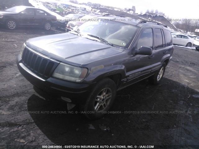 1J4GW48S74C347916 - 2004 JEEP GRAND CHEROKEE LAREDO/COLUMBIA/FREEDOM 灰色 照片 2