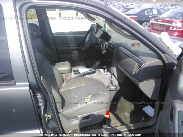 1J4GW48S74C347916 - 2004 JEEP GRAND CHEROKEE LAREDO/COLUMBIA/FREEDOM 灰色 照片 5