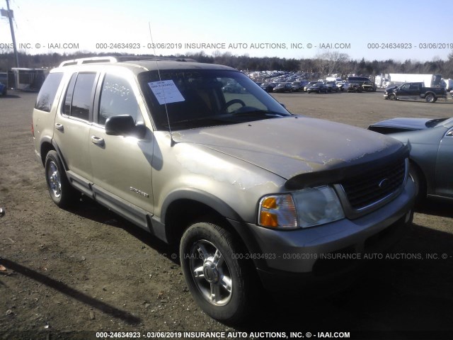 1FMDU73E72UA76098 - 2002 FORD EXPLORER XLT GOLD photo 1