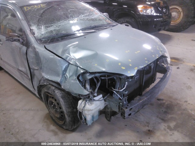 2T1BR32E87C751758 - 2007 TOYOTA COROLLA CE/LE/S GREEN photo 6