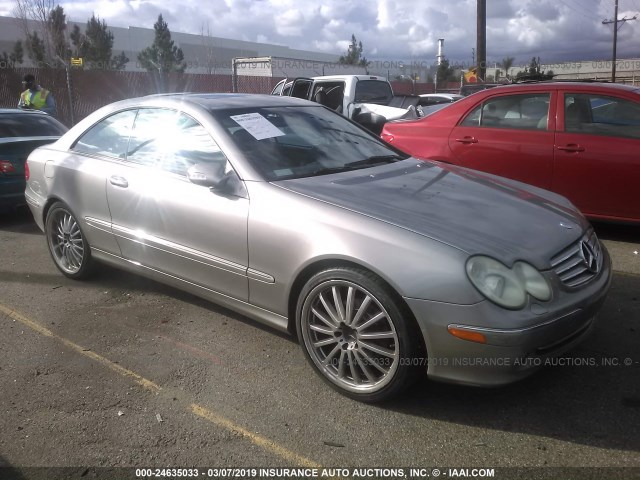 WDBTJ65JX4F091469 - 2004 MERCEDES-BENZ CLK 320C BEIGE photo 1