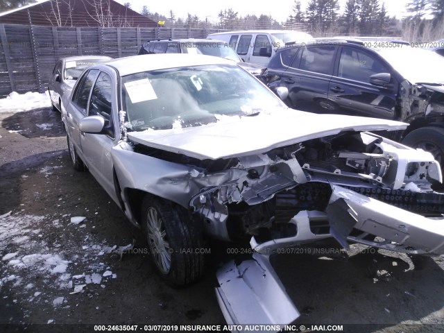 2MEBM7FV7AX600394 - 2010 MERCURY GRAND MARQUIS LS SILVER photo 1