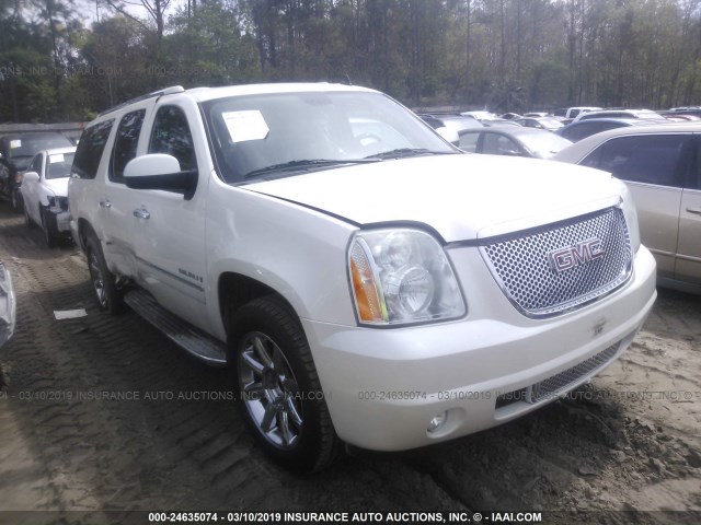 1GKFC06289R283710 - 2009 GMC YUKON XL DENALI WHITE photo 1