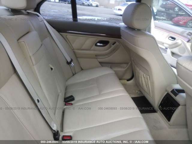 WBADD6329WBW35234 - 1998 BMW 528 I AUTOMATIC WHITE photo 8