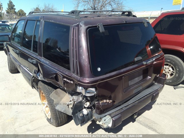 1J4GZ78Y4VC604688 - 1997 JEEP GRAND CHEROKEE LIMITED/ORVIS PURPLE photo 3